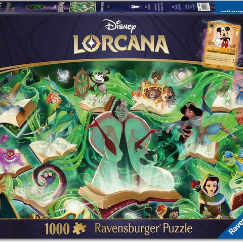Puzzle Disney Lorcana - Emeraude — dans le même univers que Puzzle Pokémon Challenge – 1000 Pièces