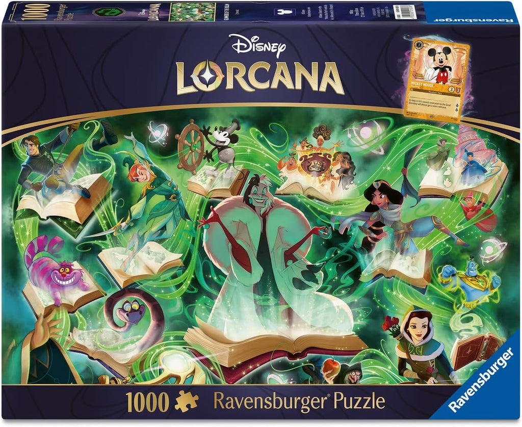 Puzzle Ravensburger – Disney Lorcana - Emeraude