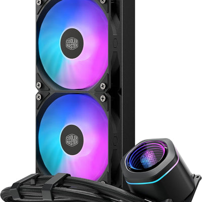Kit Watercooling AIO Cooler Master MasterLiquid Core Nex RGB - 240mm (Noir)