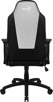 Fauteuil gamer AeroCool Admiral noir/gris à dossier maillé et accoudoirs rembourrés
