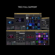 Interface TRCC du Thermalright Trofeo Vision LCD Noir avec effets LED personnalisables
