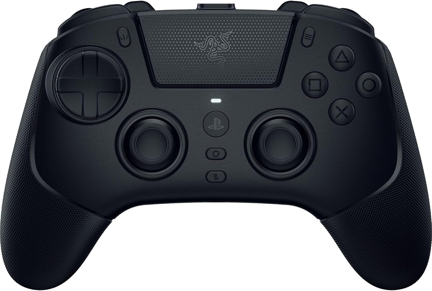 Manette Razer Raiju V3 Pro noire, vue de face, sans fil PS5/PC