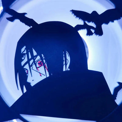 Grille Ventilateur Naruto 120mm/140mm - Visage Itachi Uchiha