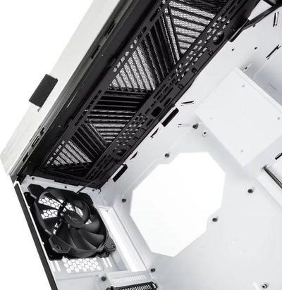 Boîtier PC ASUS ROG Strix Helios RGB NOIR blanc à maille noire et ventilateur