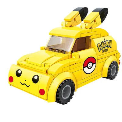 Bricks De Construction Pikachu - Edition Voiture de Sport