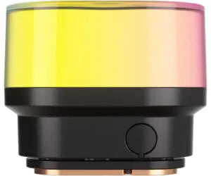Refroidisseur CPU liquide CORSAIR iCUE Link H100i 240 RGB Blanc à LED cylindrique dégradé jaune-rose