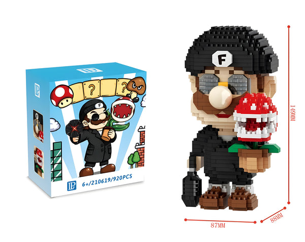 Super Mario Bros Bricks  Super Mario Bros - Modèle Mario 08