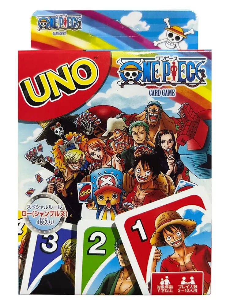 Carte Uno édition spéciale One Piece 01 avec artwork coloré
