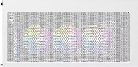 Antec CX700 Elite RGB Blanc vue de trois quarts