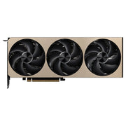 Carte graphique MSI GeForce RTX 5070 Inspire 3X OC 12Go triple ventilateur or mat