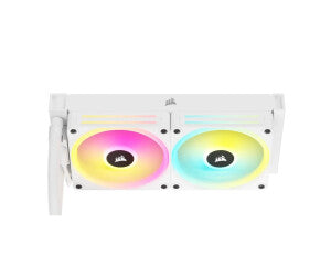 CORSAIR iCUE Link H100i 240 RGB Liquid CPU Cooler - Blanc image 2