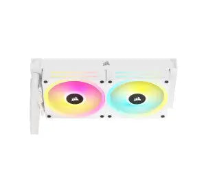 Refroidisseur CPU liquide CORSAIR iCUE Link H100i 240 RGB Blanc avec ARGB vibrant