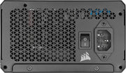Alimentation Corsair RMx Shift 1200W noir vue arrière avec grille mesh