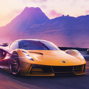 Hypercar Lotus Evija jaune vibrant dans The Crew Motorfest PS5