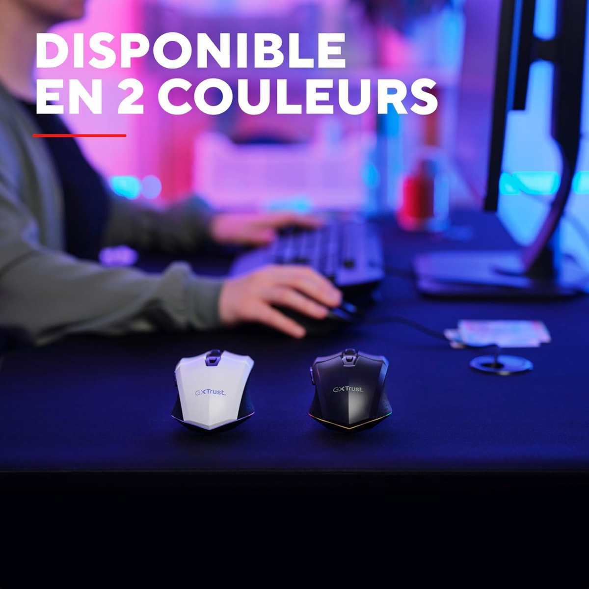 Souris Gamer - GX Trust - GXT 1108 - Noir