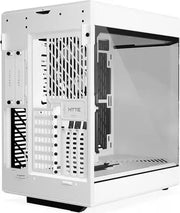 HYTE Y60 Blanc : boîtier blanc avec panneau latéral transparent et grilles mesh noires