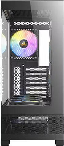 Antec CX700 Elite RGB Noir vue de trois quarts