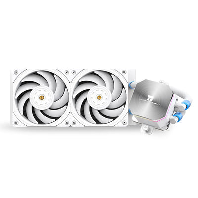 Radiateur Thermalright Frozen Edge 240 White à double ventilateur liquide blanc