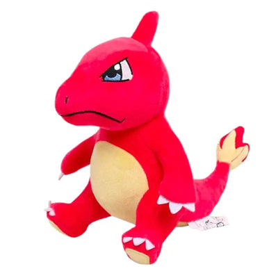 Peluche Pokémon Reptincel Charmander rouge beige 20 cm coton doux