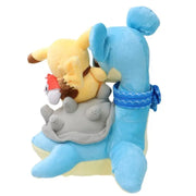 Peluche Pokémon Lokhlass bleue coton doux 25 cm corps serpentin