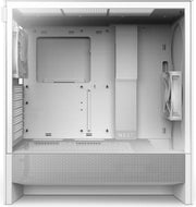 Coque PC NZXT H5 Flow Blanc au design minimaliste avec panneaux mesh perforés