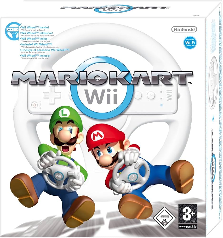 Mario Kart Wii - Boite avec Volant image 0