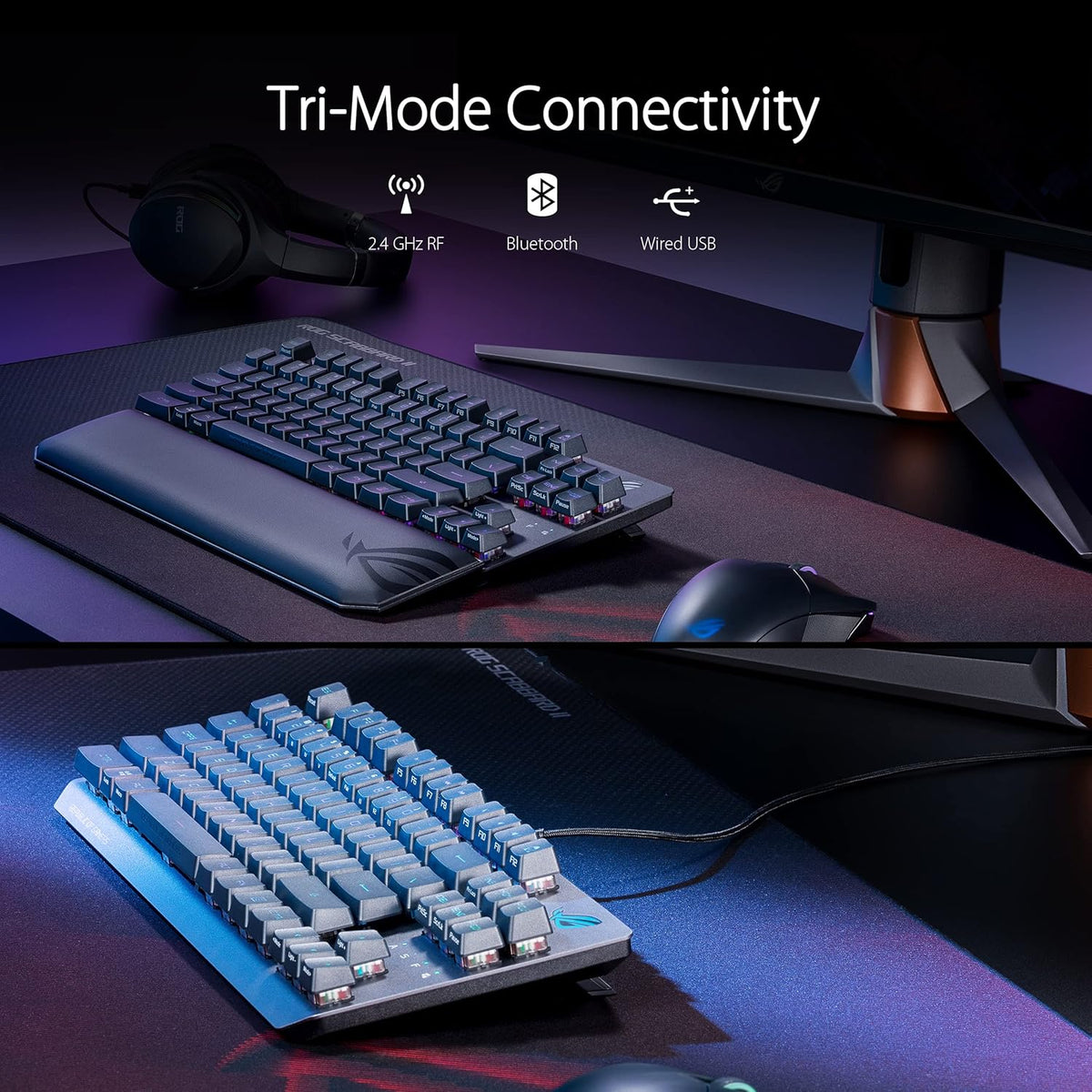 ASUS ROG Strix Flare II Animate - Bluetooth - Clavier mécanique image 4