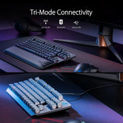Clavier mécanique ASUS ROG Strix Flare II Animate noir avec rétroéclairage RGB minimaliste
