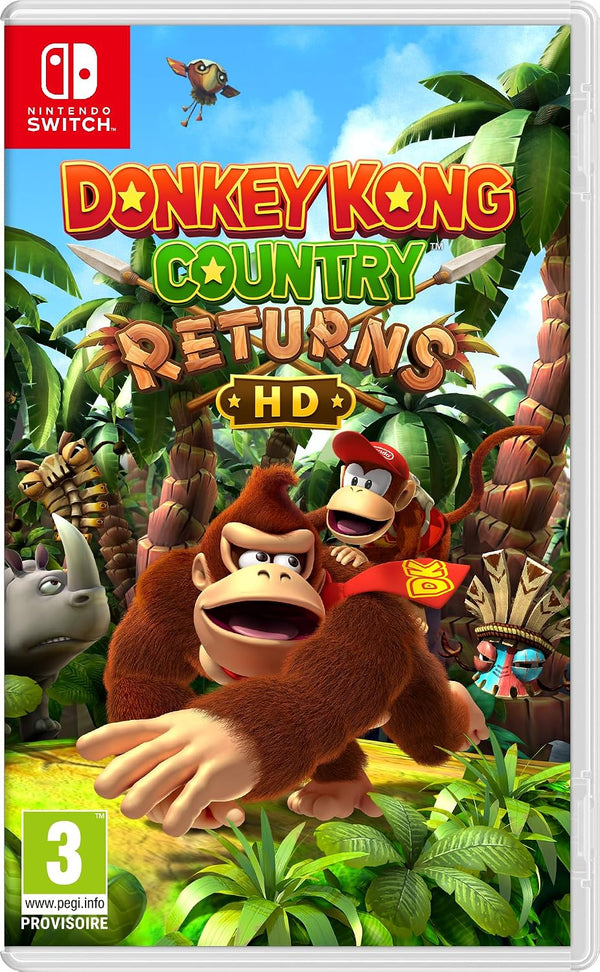 Jaquette Donkey Kong Country Returns HD Nintendo Switch