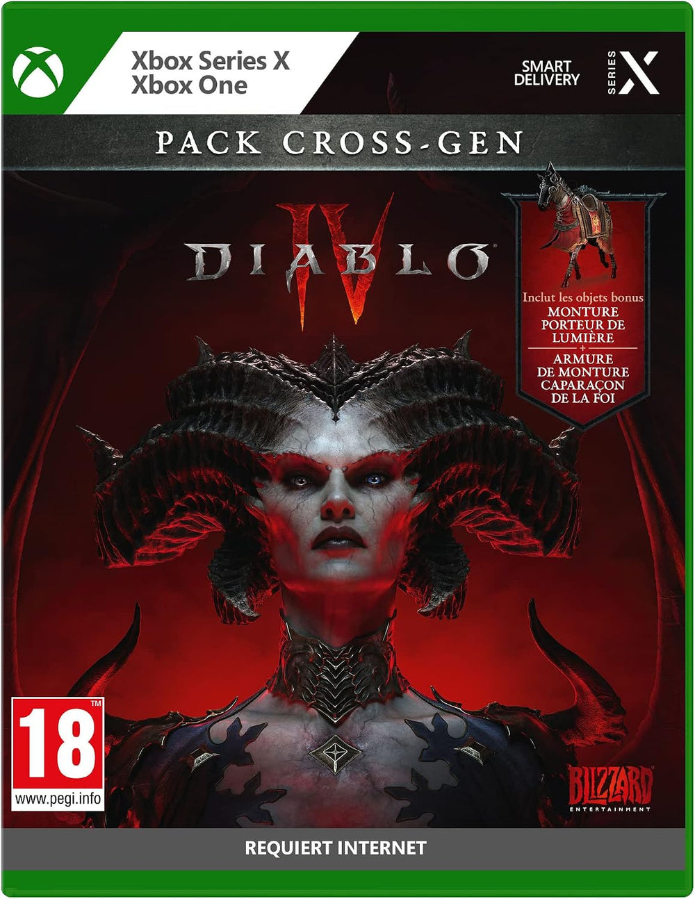 Jaquette Diablo IV sur Xbox Series X et Xbox One