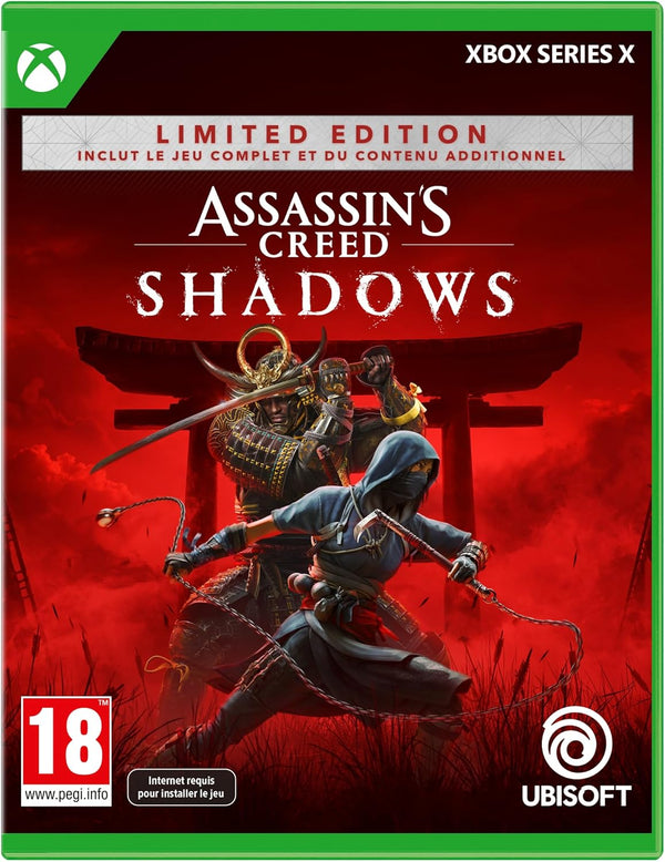 Jaquette Assassin's Creed Shadows Limited Edition Xbox Series X