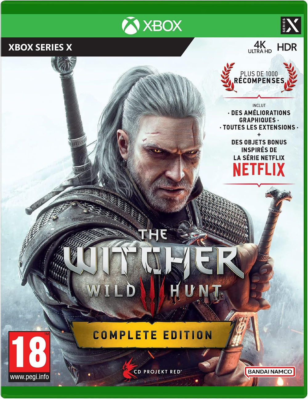 Jaquette The Witcher 3 Wild Hunt Complete Edition sur Xbox Series X