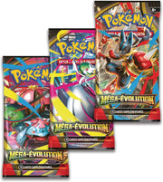 Packs booster Pokémon JCC Tripack Méga-Évolution Akwakwak avec Lucario et Shaymin