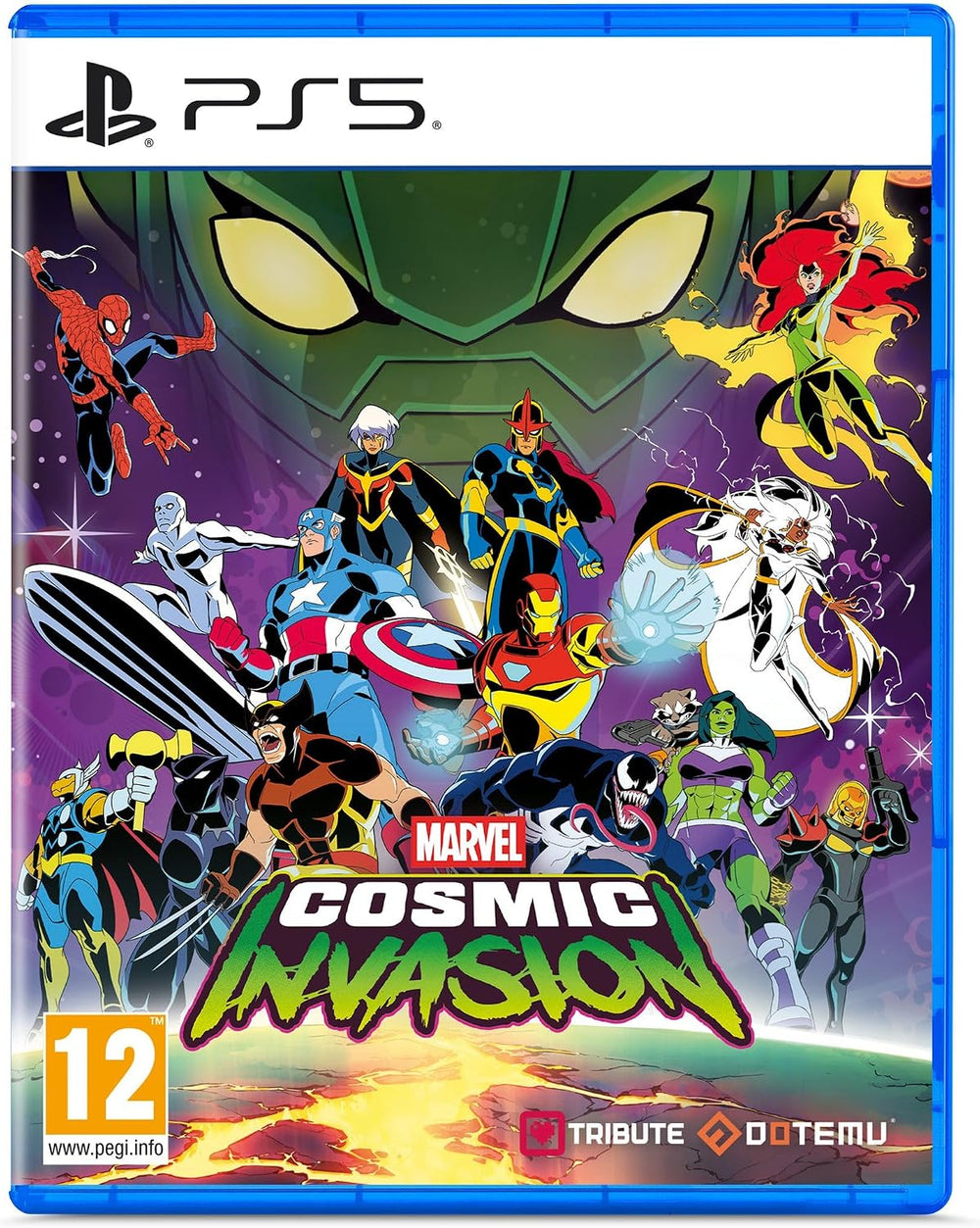 Jaquette Marvel Cosmic Invasion PS5