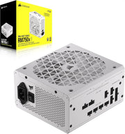 Alimentation Corsair RM750e 2025 blanc ATX RM750x modulaire grille texturée design angulaire