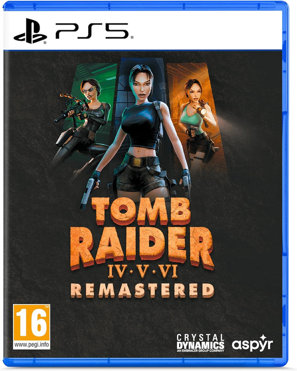 Jaquette Tomb Raider IV-V-VI Remastered PS5