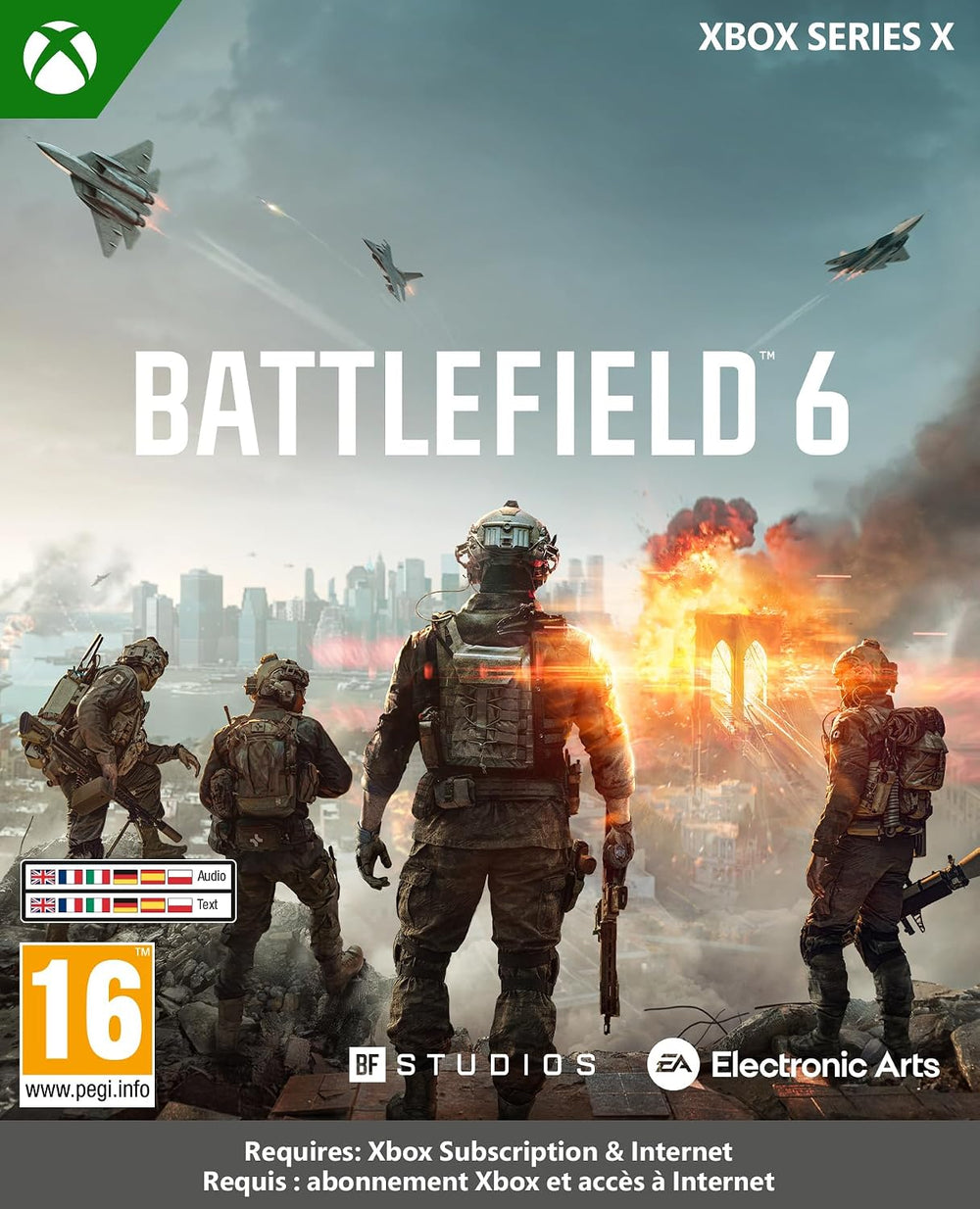 Jaquette Battlefield 6 Xbox Series X