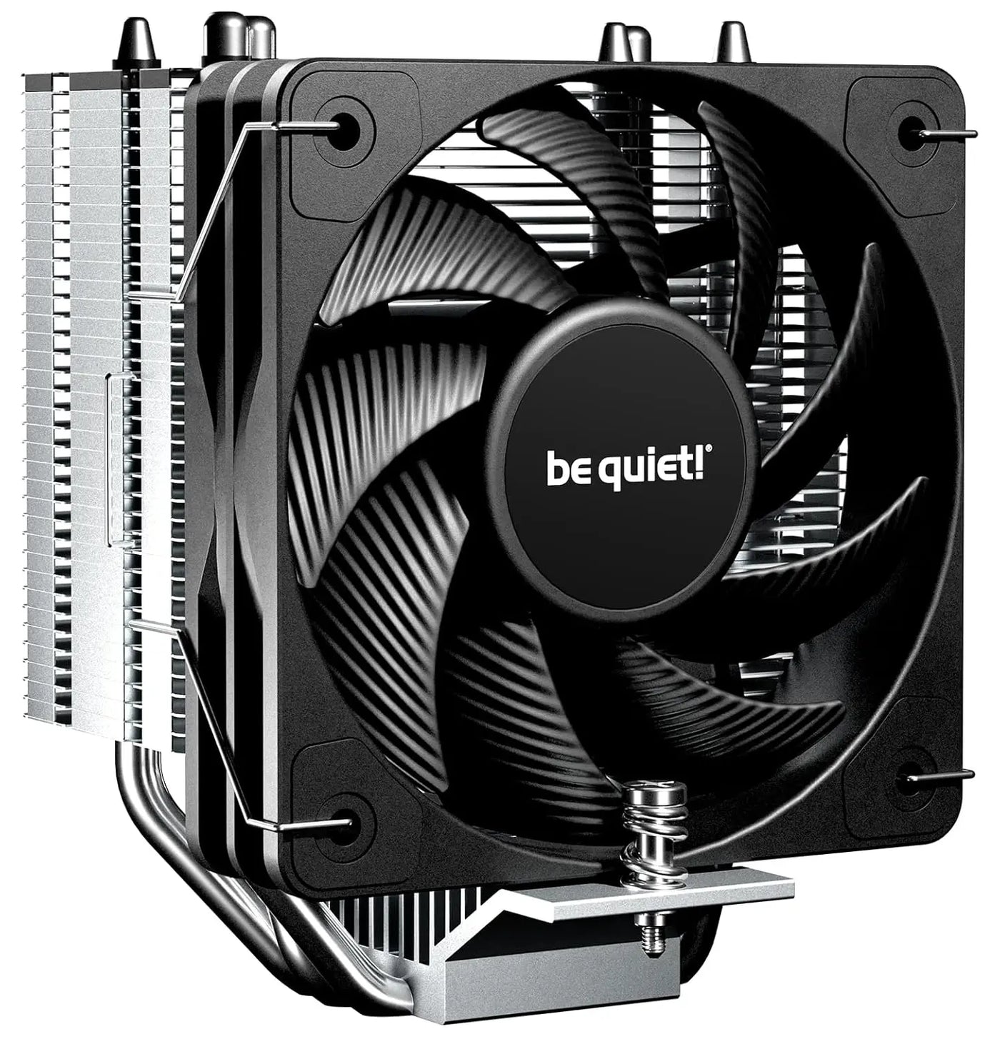 Refroidisseur CPU Be Quiet! Pure Rock Slim 3 Noir 130W TDP noir et argenté