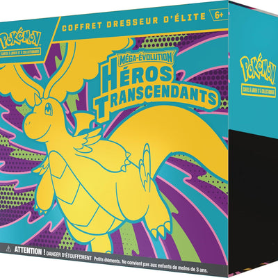 Pokémon - ETB Coffret Dresseur d'Élite ME2.5 Méga-Évolution - Héros Transcendants