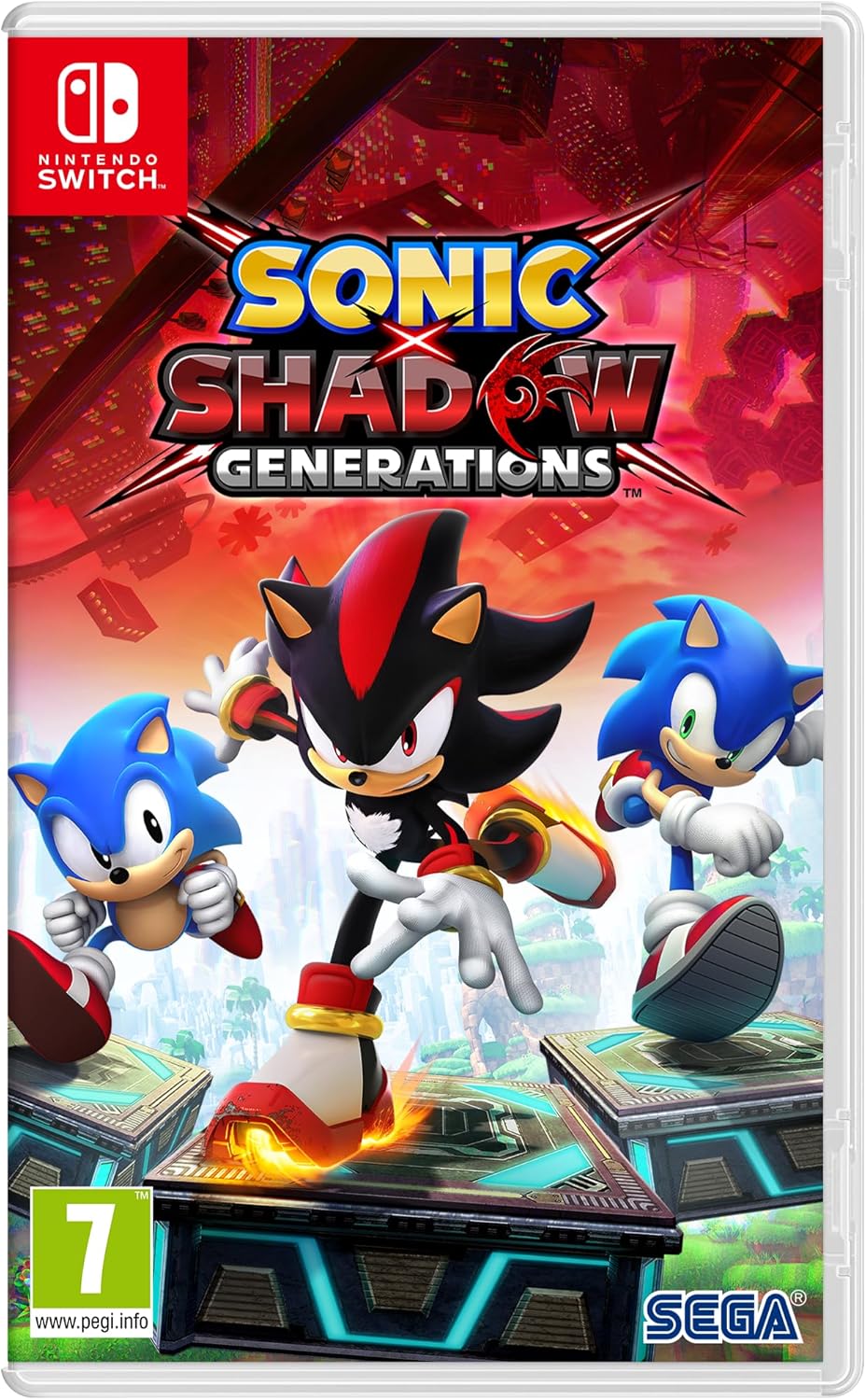 Sonic X Shadow Generations - Jeu Nintendo Switch neuf - Pixel 404 Orléans