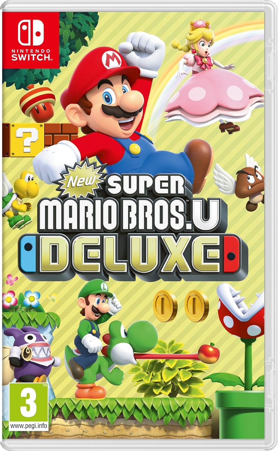 New Super Mario Bros. U Deluxe - Jeu Nintendo Switch neuf - Pixel 404 Orléans