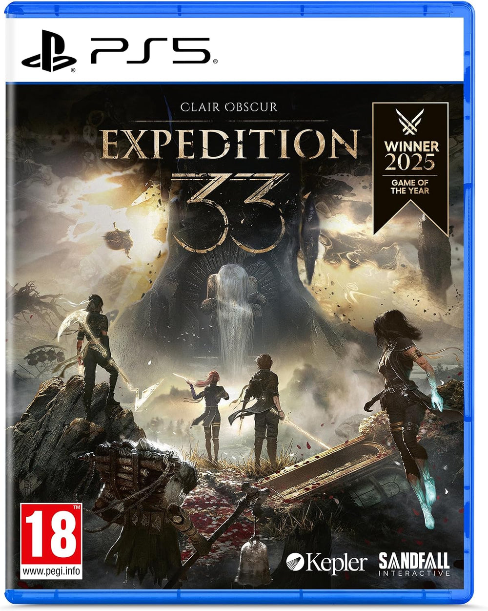 Jaquette Clair Obscur Expedition 33 PS5