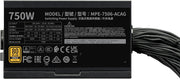 Alimentation ATX Cooler Master MWE Gold V3 750W (Noir) - MPE-7506-ACAG-BEU — visuel 1