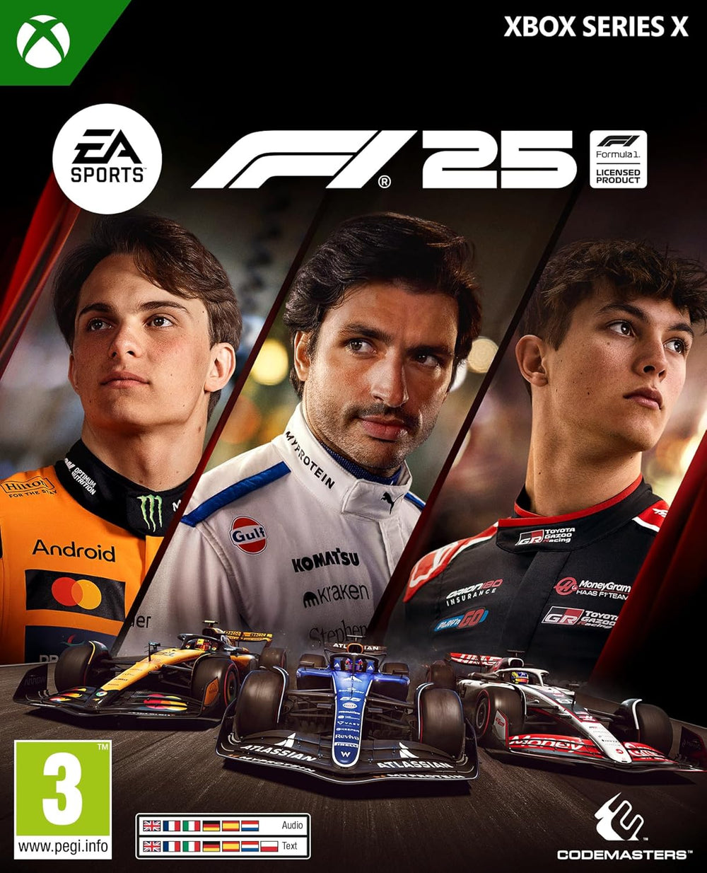 Jaquette F1 25 Xbox Series X