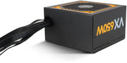 Alimentation NOX URANO VX 650W noire et orange à panneau mesh frontal