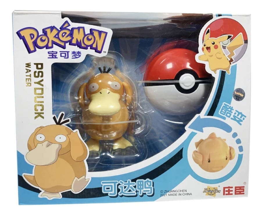 Pokéball - Figurine Psykokwak image 0