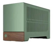 Boîtier PC Fractal Design Terra Jade vert menthe finition bois ventilation latérale à lamelles