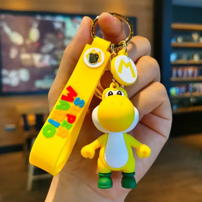 Porte-Clés Mario - Yoshi Jaune