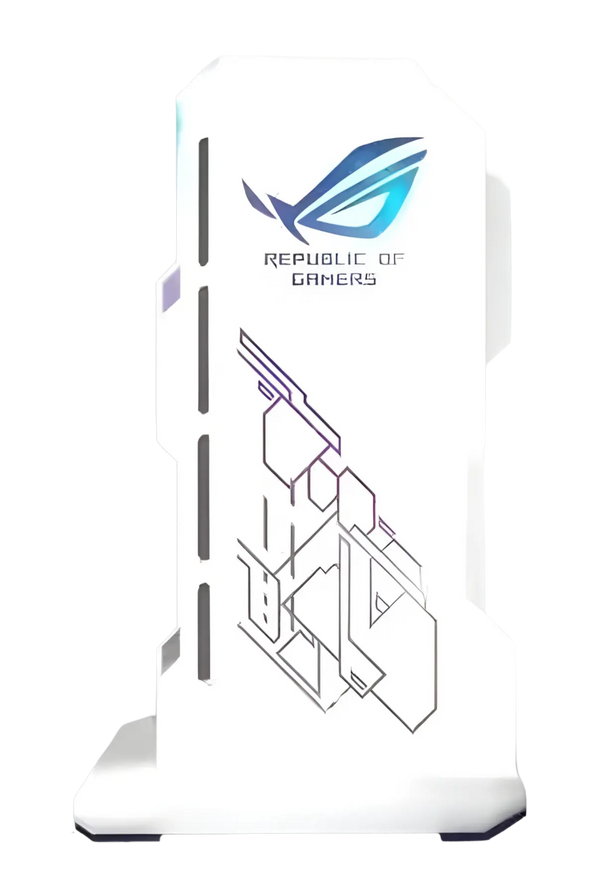 Asus ROG Support Carte Graphique 5v 3Pin RGB - ASUS ROG - Blanc