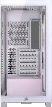 Corsair 3500X ARGB Blanc avec panneau latéral transparent et accents roses